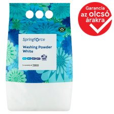 Springforce Washing Powder for White Clothes 60 Washes 3,75 kg