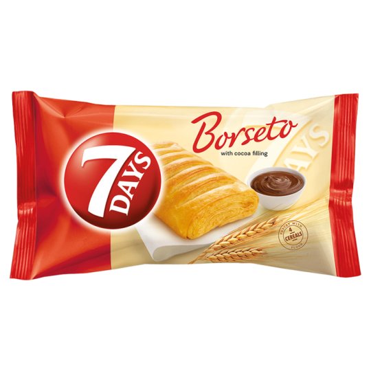 7DAYS Borseto kakaós töltelékkel töltött sütemény 60 g