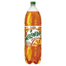 Mirinda Orange Flavoured Carbonated Drink with Sugar and Sweeteners 2,25 l