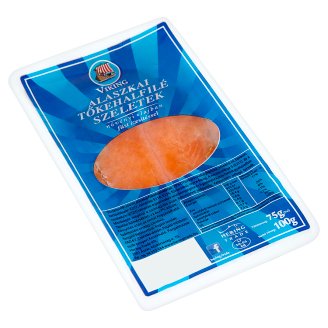 Viking alaszkai tőkehalfilé szeletek növényi olajban füst ízesítéssel 100 g