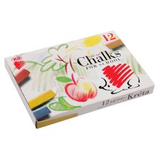 ICO Colour Chalks 12 pcs