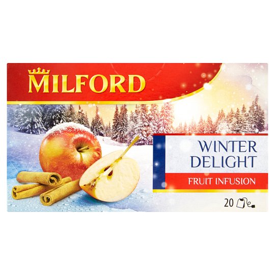 Milford Téli Öröm fahéj-alma ízű gyümölcstea 20 filter 50 g