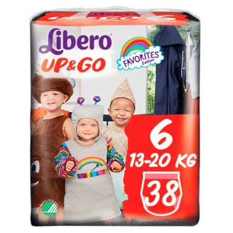 Libero Up&Go 6 13-20 kg prémium bugyipelenka 38 db