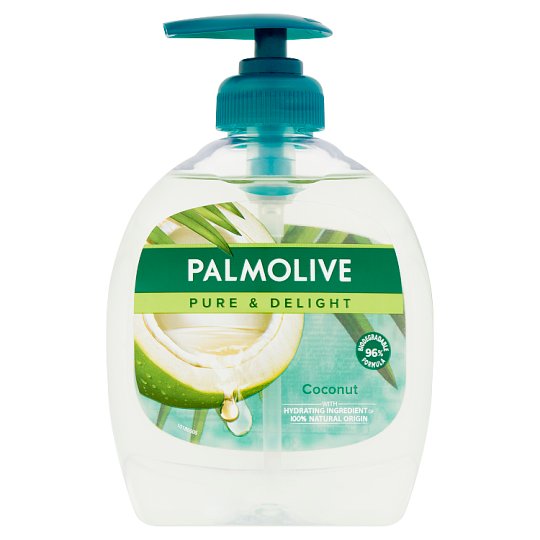 Palmolive Pure & Delight Coconut Liquid Hand Soap 300 ml Tesco Online