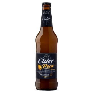 Tesco Finest Cider almalé alapú erjesztett, szénsavas, körte alkoholos ital 4,5% 500 ml