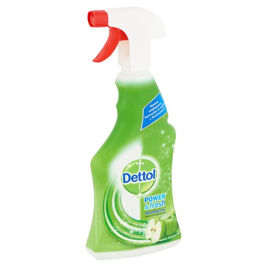 Dettol Power & Fresh Üde Zöldalma univerzális felülettisztító spray 500 ml