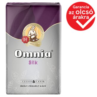 Douwe Egberts Omnia Silk selymes őrlésű őrölt-pörkölt kávé 1000 g