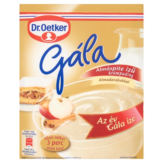Dr. Oetker Gála Apple Pie Flavored Cream Pudding Powder 83 g Tesco Online, Tesco From Home