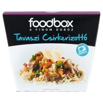 Foodbox tavaszi csirkerizottó 330 g