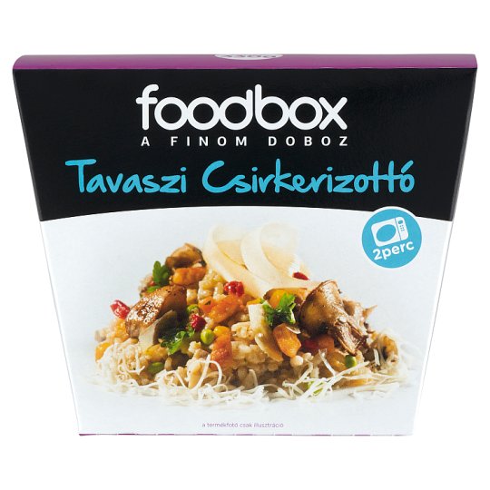 Foodbox Spring Chicken Risotto 330 g Tesco Online, Tesco From Home