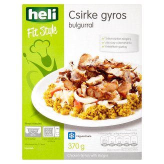 Heli Fit Style csirke gyros bulgurral 370 g