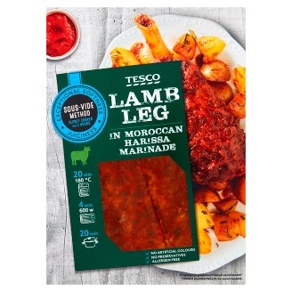 Tesco lassan főzött csontos báránycsülök marokkói Harissa szószban