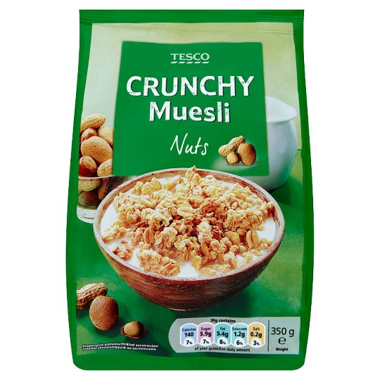 Tesco Crunchy Muesli with Nuts 350 g Tesco Online, Tesco From Home