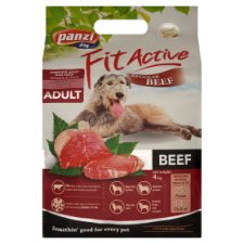 Panzi Fit Active Regular szárazeledel felnőtt kutyák számára marhával 4 kg