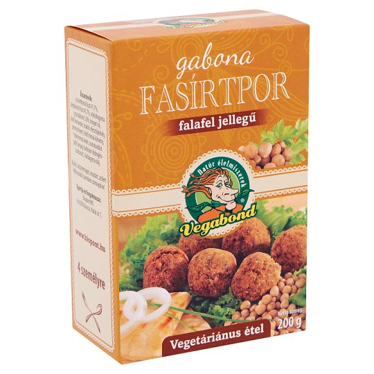 Vegabond falafel jellegű gabona fasírtpor 200 g