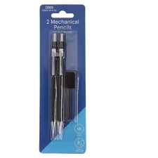 Tesco Home Office Mechanical Pencils With Refills 2 pcs