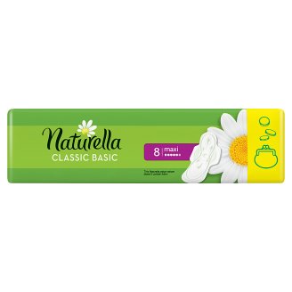 Naturella Classic Basic Maxi Camomile Egészségügyi Betét, 8 db