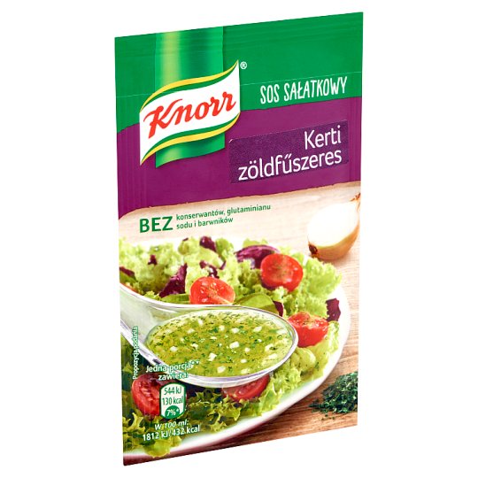 Knorr kerti zöldfűszeres salátaöntet por 8 g