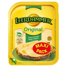 Leerdammer Original Lactose-Free Fat Semi-Hard Sliced Cheese 140 g