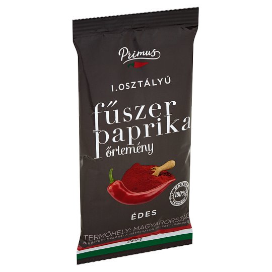 Primus I. osztályú édes fűszerpaprika őrlemény 250 g