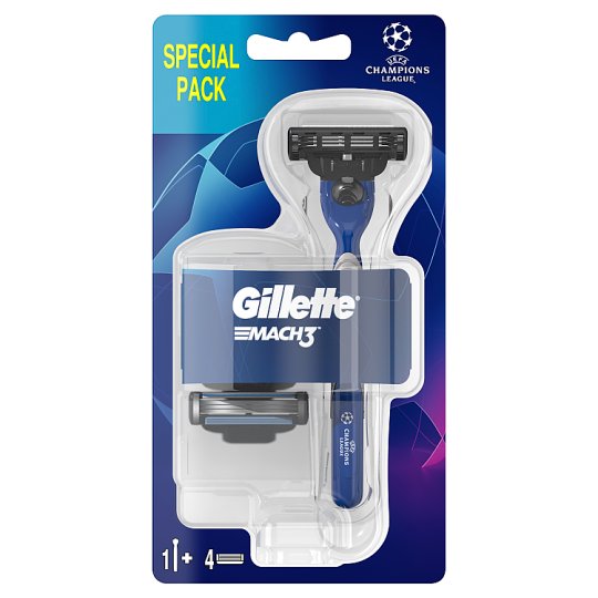 Gillette Mach3 Razor For Men + 3 Blades - Tesco Online, Tesco From Home ...