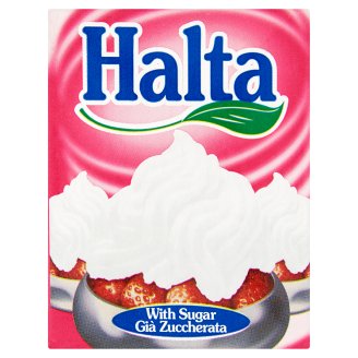 Halta UHT növényi alapú élelmiszer-készítmény cukrászati habok készítésére és felhasználására 200 ml