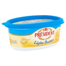 Président Light Semi-Fat Butter with Vitamin A and E 250 g