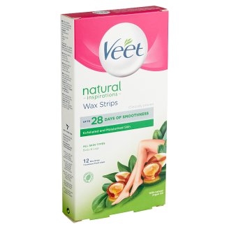 Veet Natural Inspirations hideggyanta szalagok 12 db