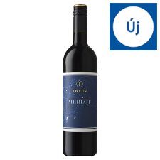 Ikon Merlot száraz vörösbor 13,5% 0,75 l