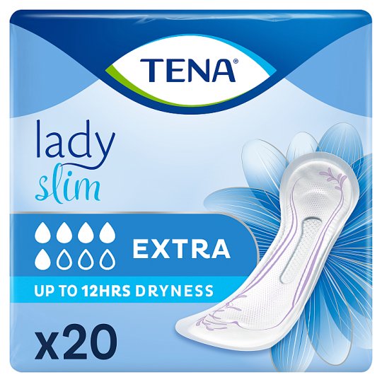 Tena Lady Slim Extra Medium Incontinence Pads 20 pcs - Tesco