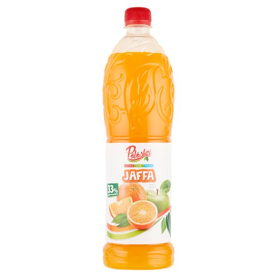 Pölöskei Jaffa vegyes gyümölcsszörp narancs ízzel cukorral és édesítőszerrel 1 l