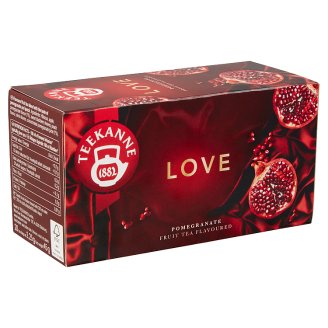 Teekanne Limited Edition Love gyümölcstea keverék gránátalma és őszibarack ízzel 20 filter 50 g