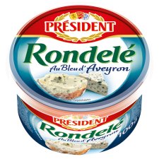 Président Rondelé kéksajtos zsírdús sajtkészítmény 125g