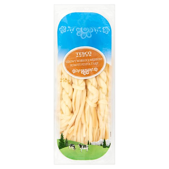 Tesco fonott füstölt sajt 250 g