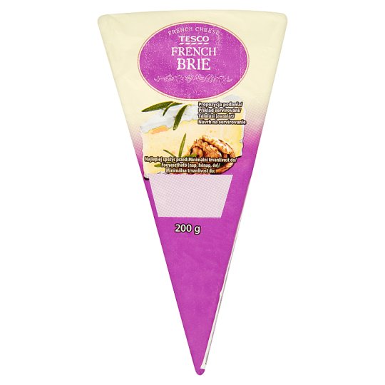 Tesco French Brie Fat, Soft Cheese 200 g Tesco Online, Tesco From