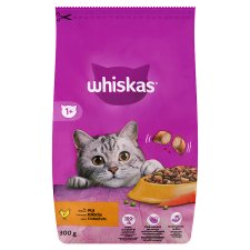 Whiskas 1+ Complete Dry Food for Adult Cats with Chicken 300 g