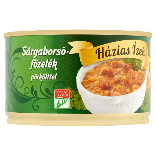 Házias Ízek sárgaborsófőzelék pörkölttel 400 g