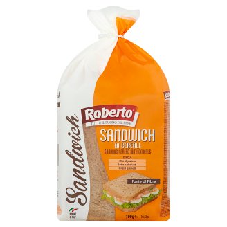 Roberto búza-, rozs- és tönkölylisztből készült szeletelt kenyér 300 g