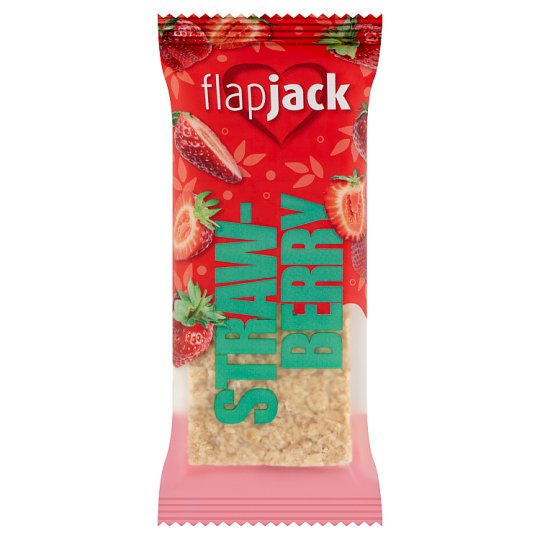 FlapJack Strawberry Flavoured Oat Bar 100 g Tesco Online, Tesco From