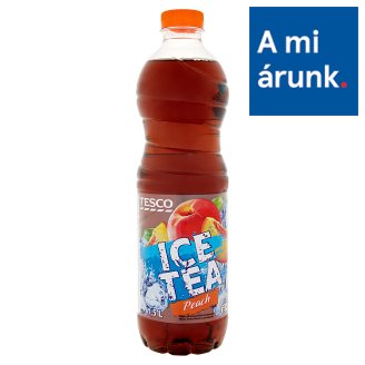 Tesco Ice Tea őszibarack ízű üdítőital feketetea kivonattal 1,5 l