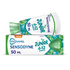 Sensodyne Pronamel Junior Menthol Flavour Fluoride Toothpaste 6-12 Years 50 ml 