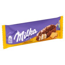 Milka Butter Cookie Vanilla Flavored Ice Cream with Buttery Cookie Filling & Chocolate Coating 66 g