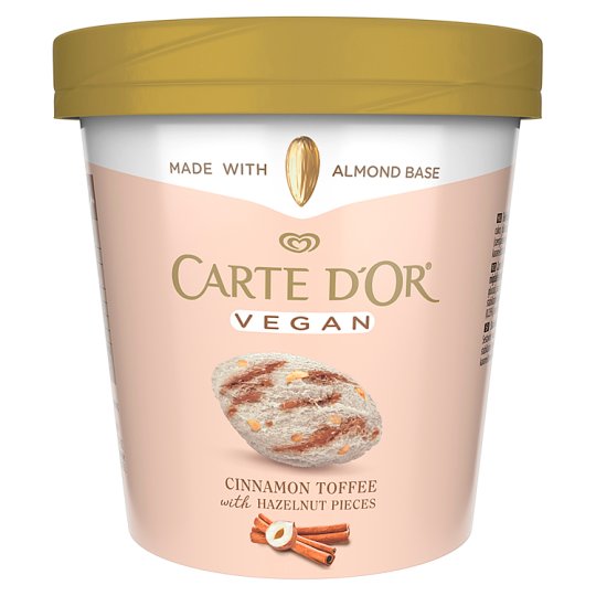 Carte D'Or Vegan Ice Cream CinnamonAlmond 465 ml Tesco Online, Tesco