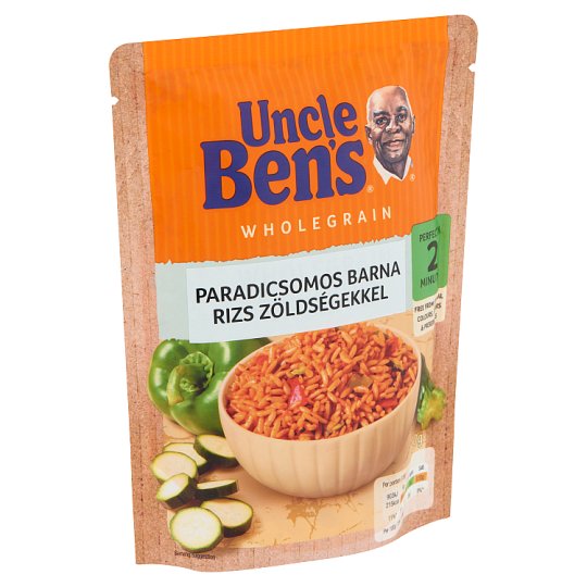 Uncle Ben's paradicsomos barna rizs zöldségekkel 250 g