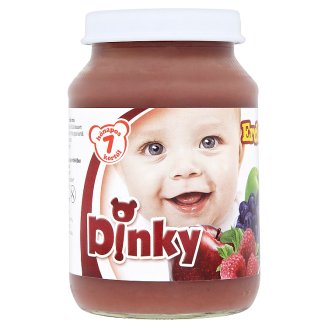 Dinky glutén- és tejszármazékmentes erdei gyümölcs mix bébidesszert 7 hónapos kortól 190 g