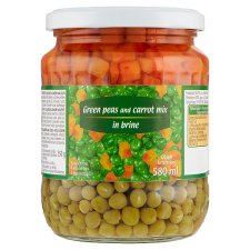 Green Peas and Carrot Mix in Brine 550 g