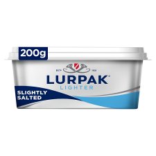 Lurpak Slightly Salted Spreadable Reduced Fat Content Mixed Product 200 g