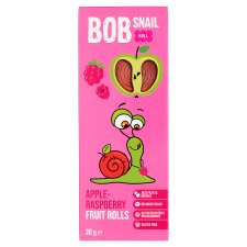 Bob Snail Apple-Raspberry Fruit Rolls 30 g