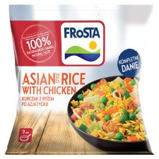 FRoSTA gyorsfagyasztott ázsiai stílusú rizses étel csirkével 450 g