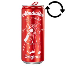 Almdudle Original Carbonated Soft Drink with Alpine Herbal Extracts 330 ml